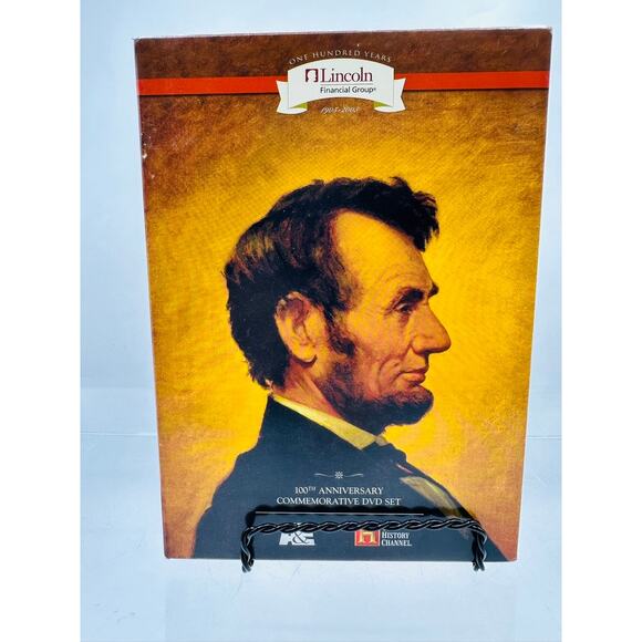 Lincoln 100th Anniversary Commemorative DVD Set 2005 History Channel A&E - Picture 1 of 5
